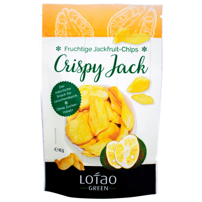 Lotao Bio Crispy Jack Jackfruit-Chips 45g